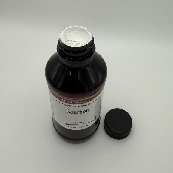 Food Grade Essence Extract Lorann Oils Super Strength Pure Bourbon Flavor 4 oz - Picture 5 of 5